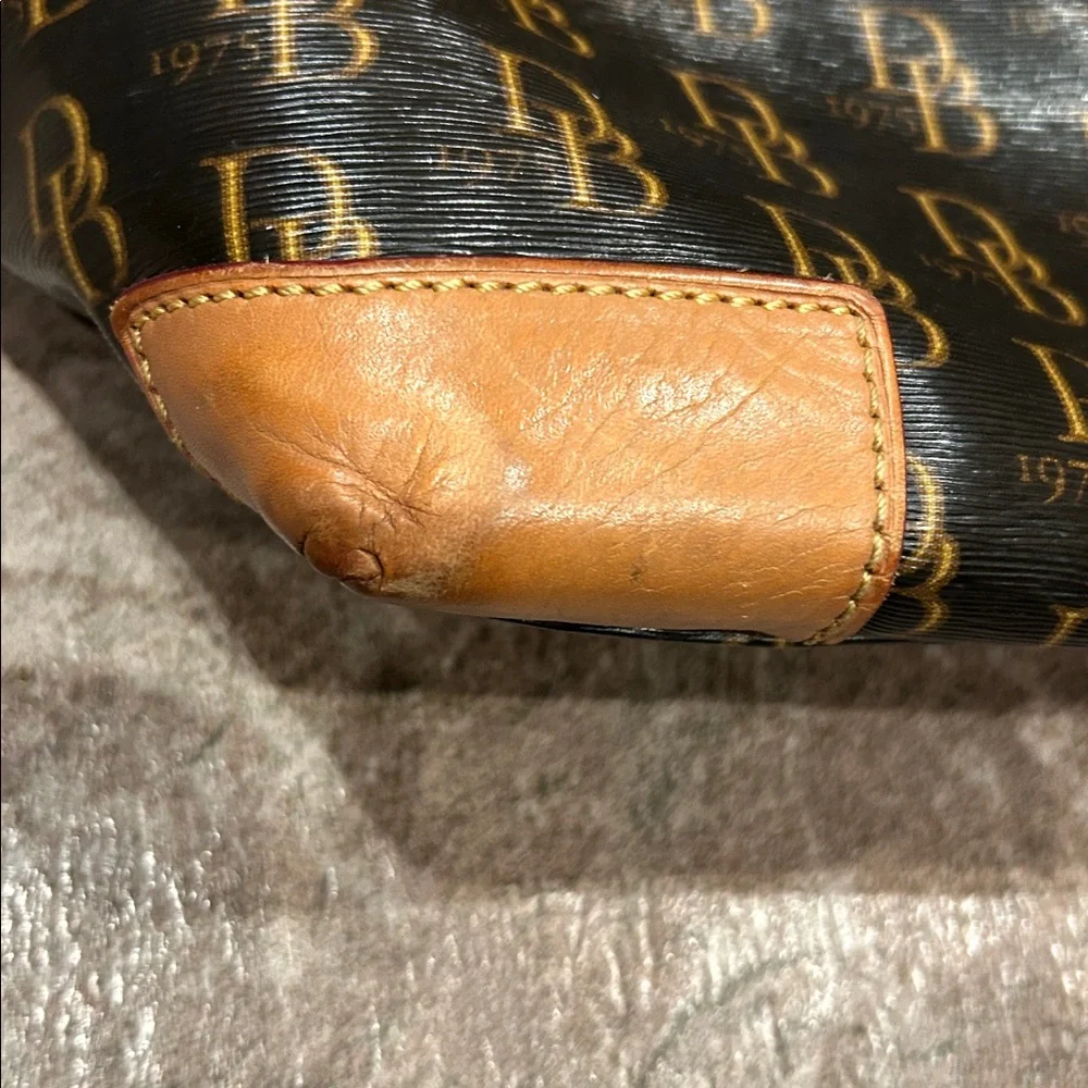 Vintage Dooney & Bourke Satchel Purse - Picture 4 of 14